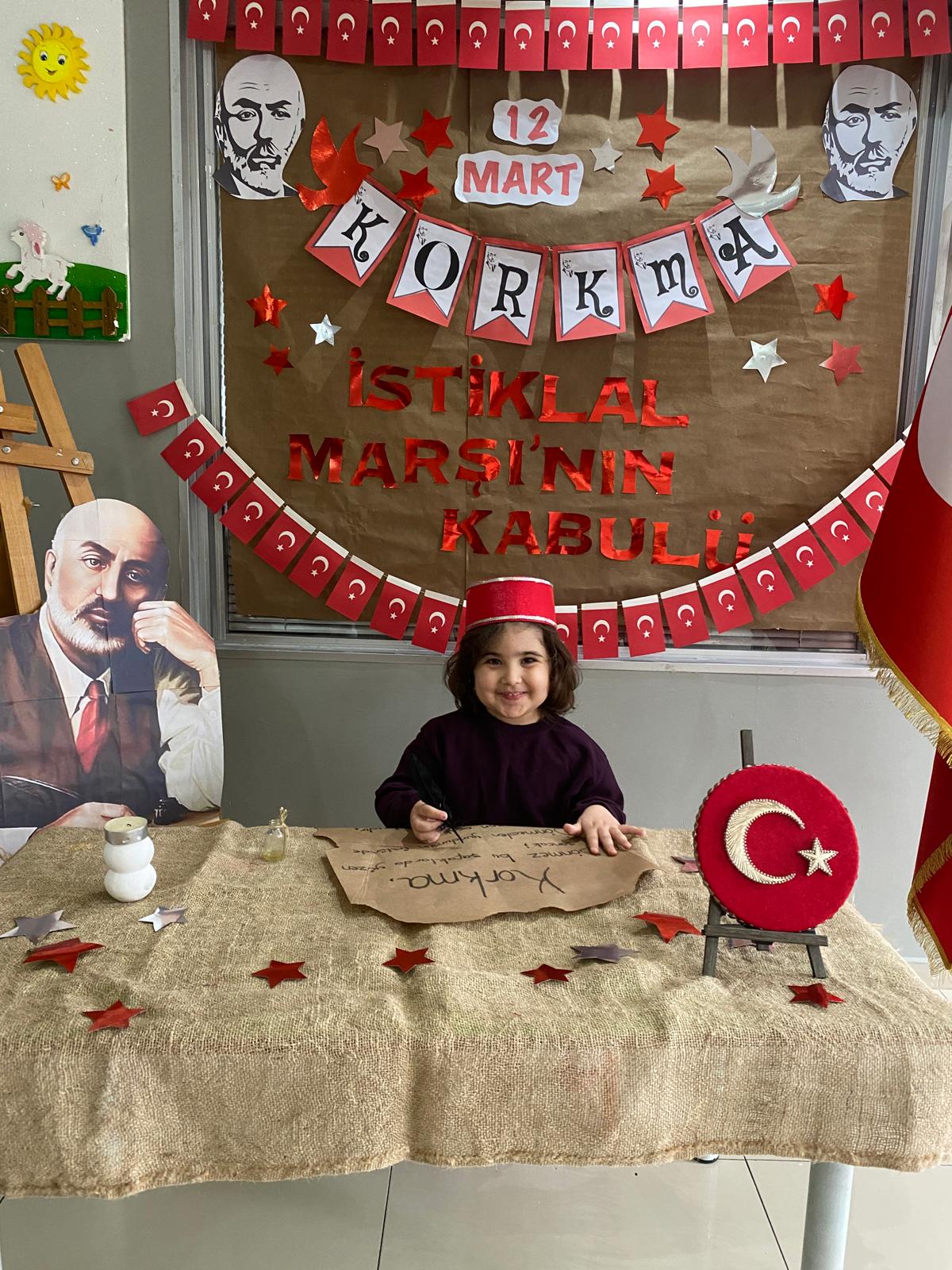Okuma ve anlatım etkinliğinden sıcak bir kare